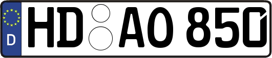 HD-AO850