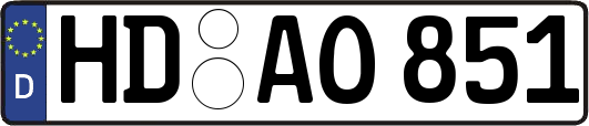 HD-AO851