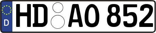 HD-AO852