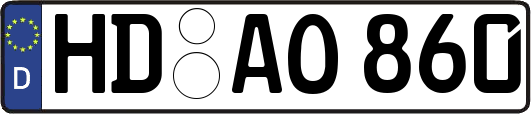 HD-AO860