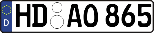 HD-AO865