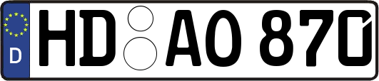 HD-AO870