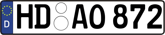 HD-AO872