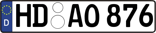 HD-AO876