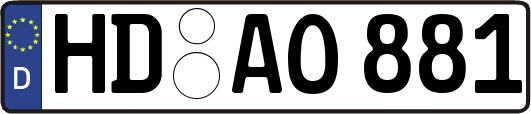 HD-AO881