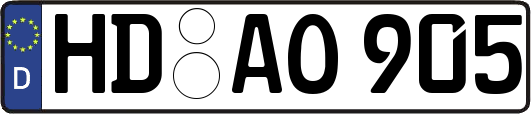 HD-AO905