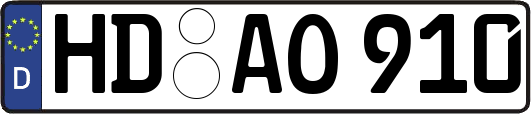 HD-AO910