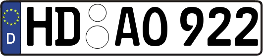HD-AO922