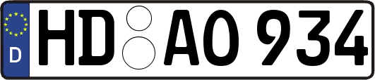 HD-AO934