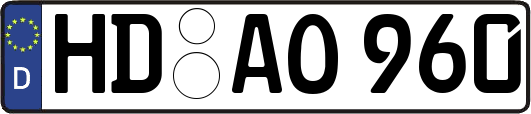 HD-AO960