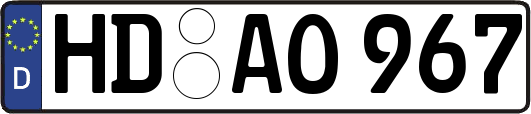 HD-AO967