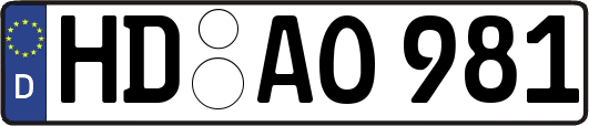 HD-AO981