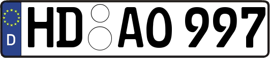 HD-AO997