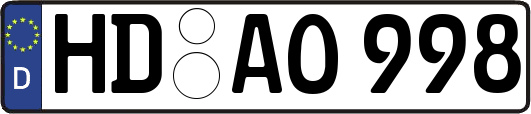 HD-AO998
