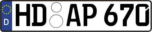 HD-AP670
