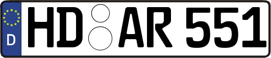 HD-AR551
