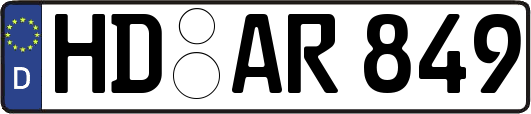 HD-AR849