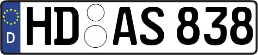 HD-AS838
