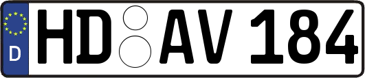 HD-AV184