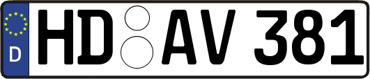 HD-AV381
