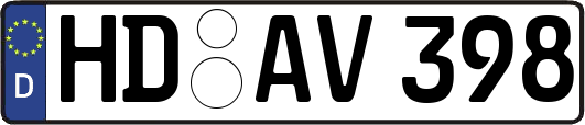 HD-AV398