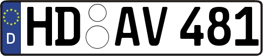 HD-AV481