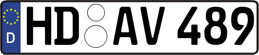 HD-AV489