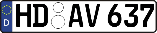 HD-AV637