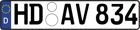 HD-AV834