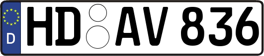 HD-AV836