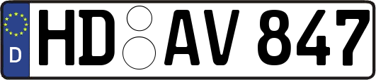 HD-AV847