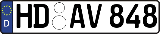 HD-AV848