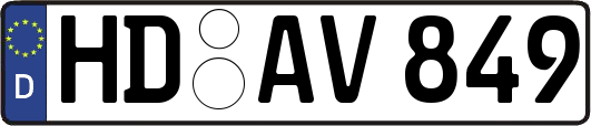 HD-AV849