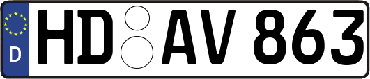 HD-AV863