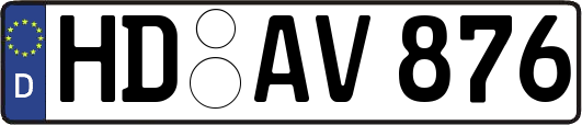 HD-AV876