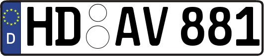 HD-AV881