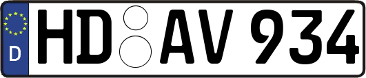 HD-AV934