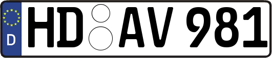 HD-AV981