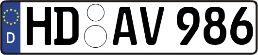 HD-AV986