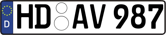 HD-AV987