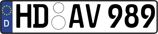 HD-AV989