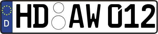 HD-AW012
