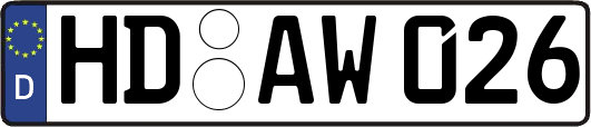 HD-AW026