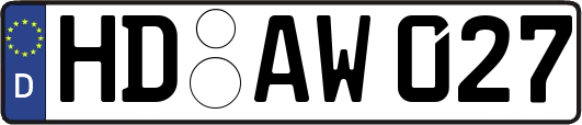 HD-AW027