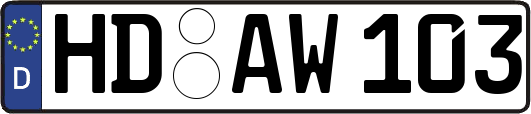 HD-AW103