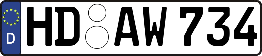 HD-AW734
