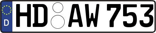 HD-AW753