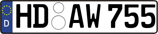 HD-AW755