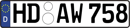 HD-AW758