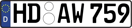 HD-AW759
